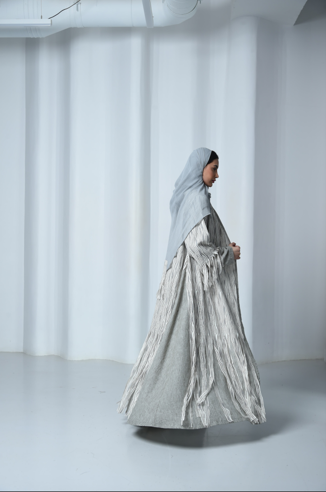 Grey X White layers