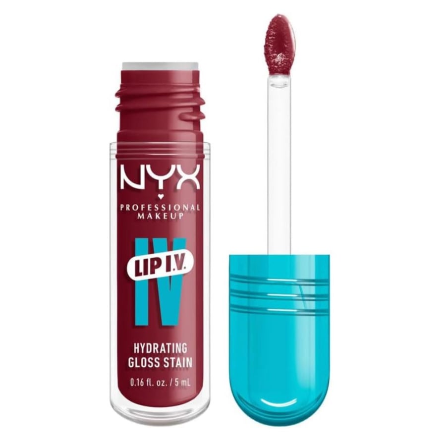 نيكس NYX -ملمع ومرطب للشفاه، يدوم حتى 12 ساعة، صبغة عالية لمسة نهائية لامعة Bubblegum Burst