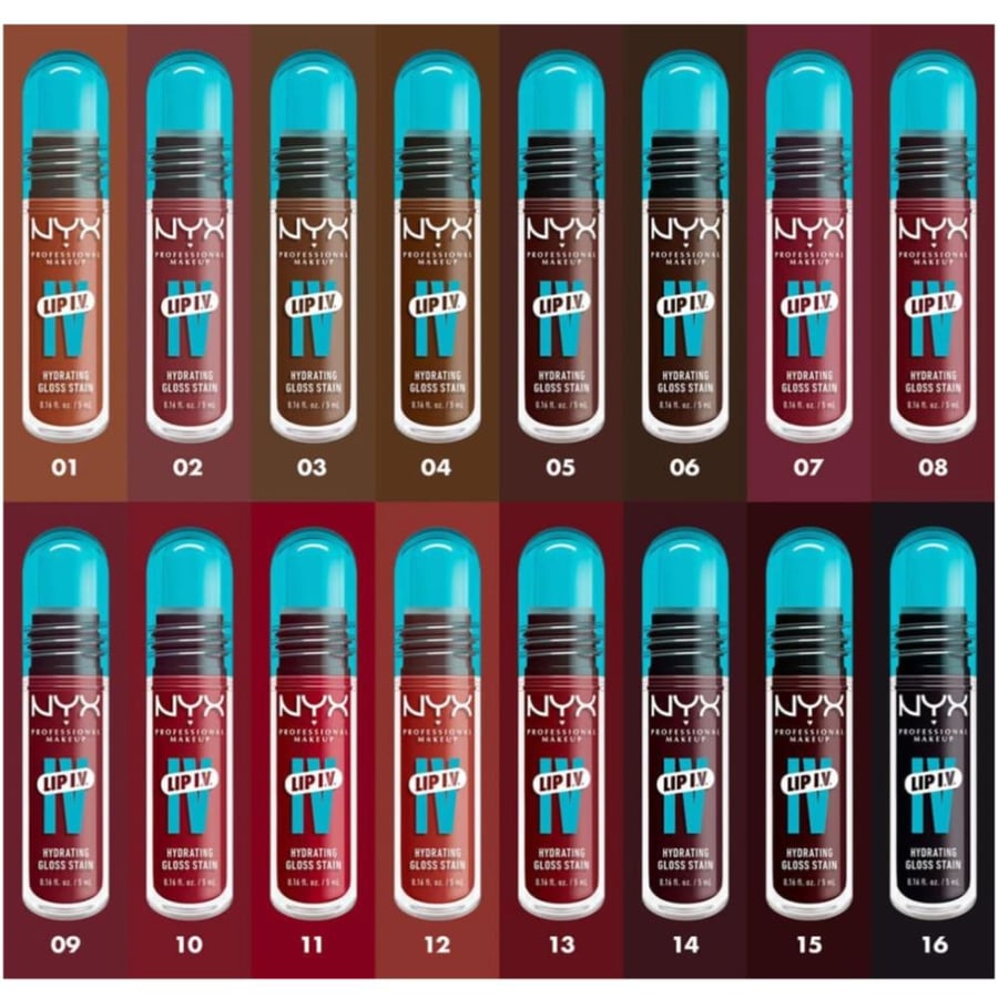 نيكس NYX -ملمع ومرطب للشفاه، يدوم حتى 12 ساعة، صبغة عالية لمسة نهائية لامعة Bubblegum Burst