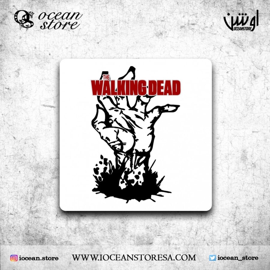 قاعدة للكوب - كوستر -  The Walking Dead -الموتى السائرون