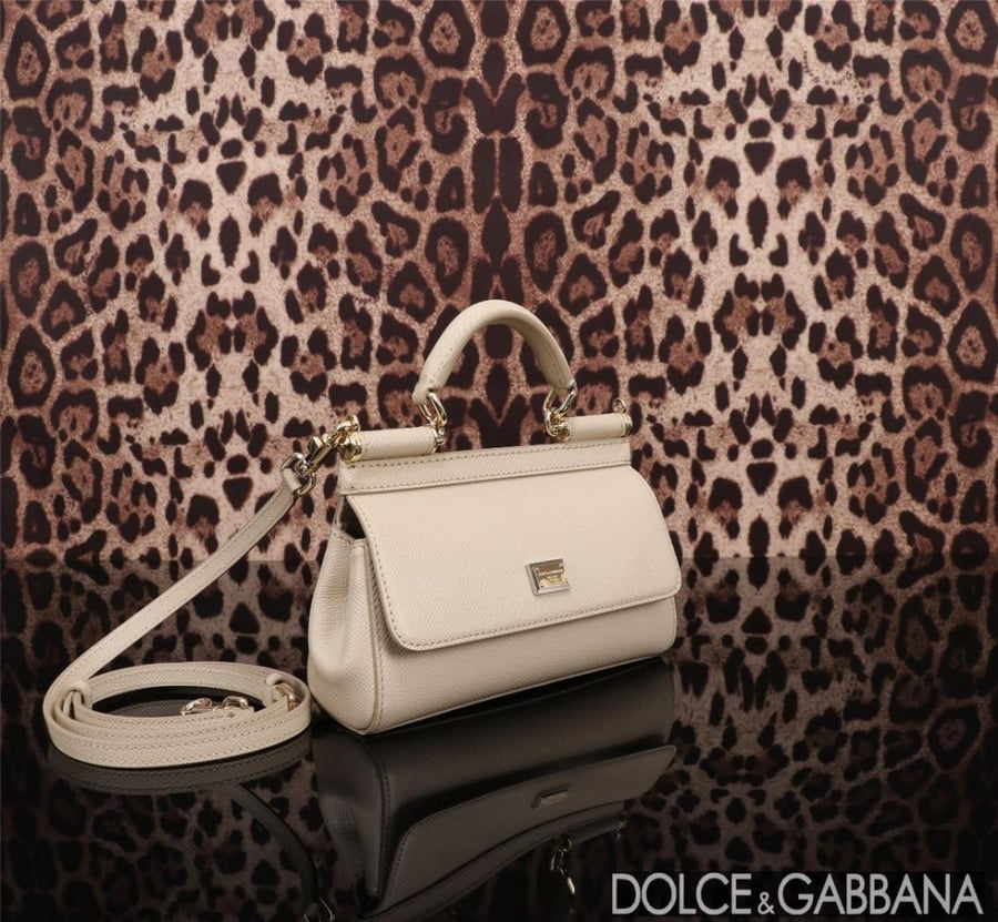 Mini Sicily bag in Dauphine calfskin Small Sicily bag in Dauphine calfskin