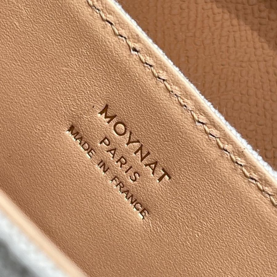 MOYANT lady mini bag off white with camel
