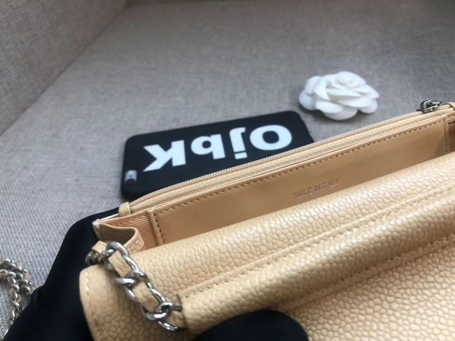 CHANEL CLASSIC WALLET ON CHAIN