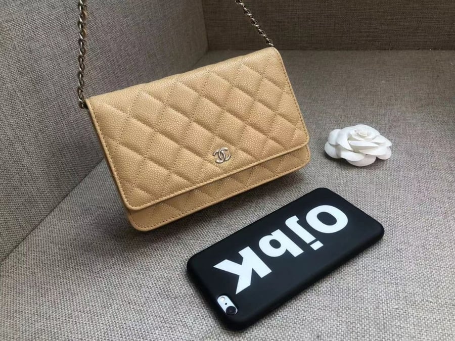 CHANEL CLASSIC WALLET ON CHAIN