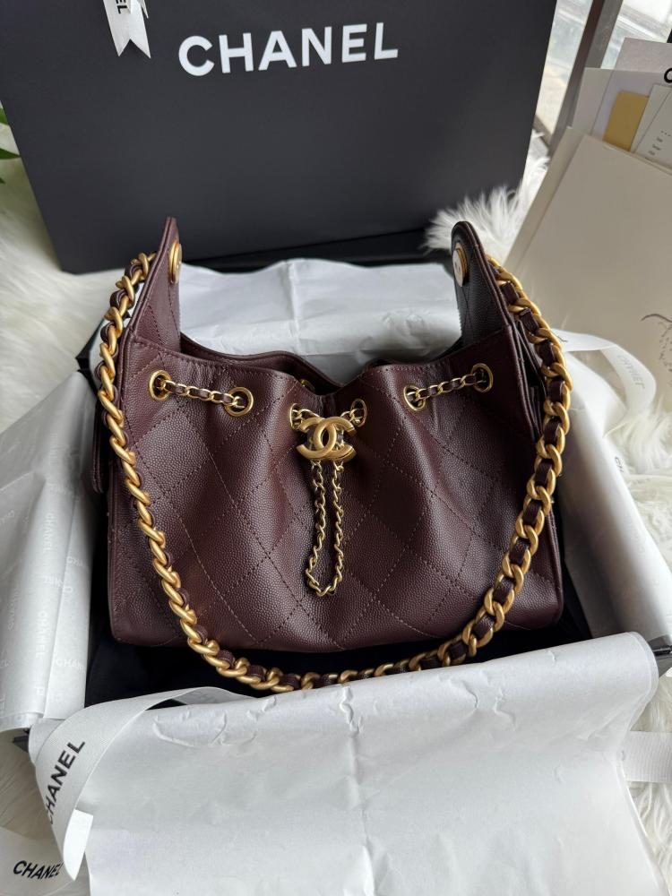 CHANEL Lady Bag Burgundy