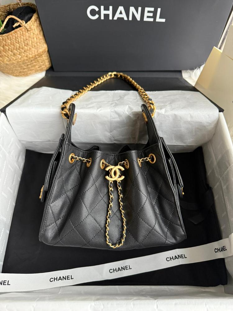 CHANEL Lady Bag Black