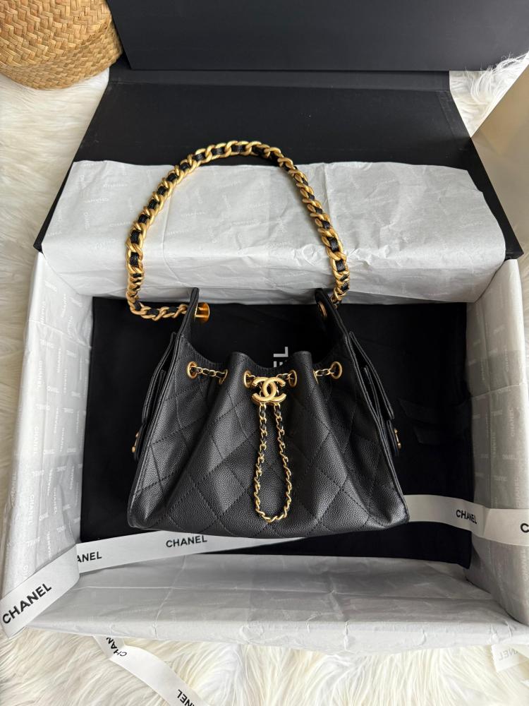 CHANEL Lady Bag Black