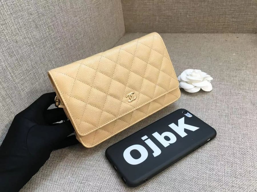 CHANEL CLASSIC WALLET ON CHAIN