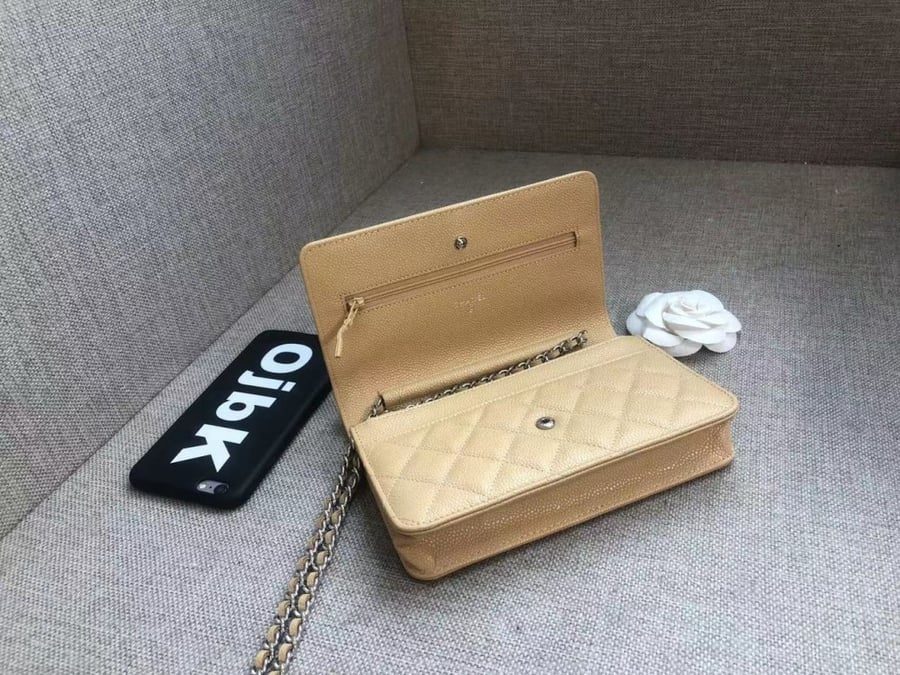 CHANEL CLASSIC WALLET ON CHAIN