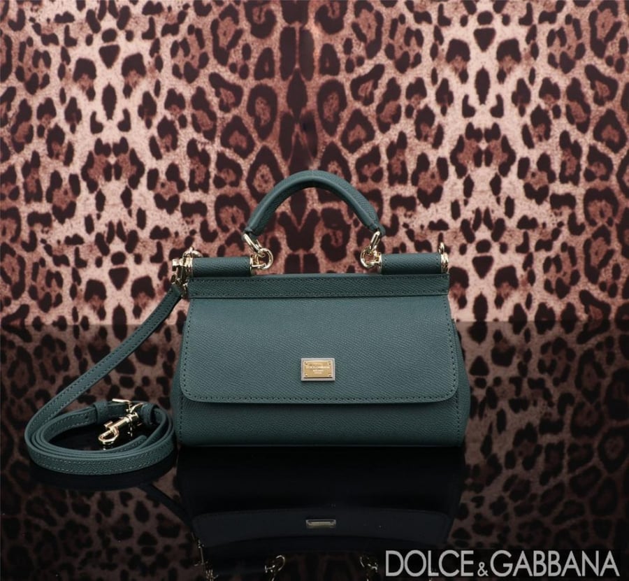 Mini Sicily bag in Dauphine calfskin Small Sicily bag in Dauphine calfskin