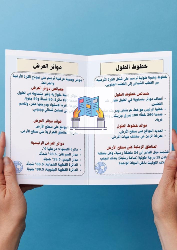 خطوط الطول ودوائر العرض