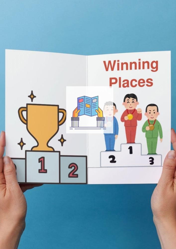 الاعداد الترتيبية winning places