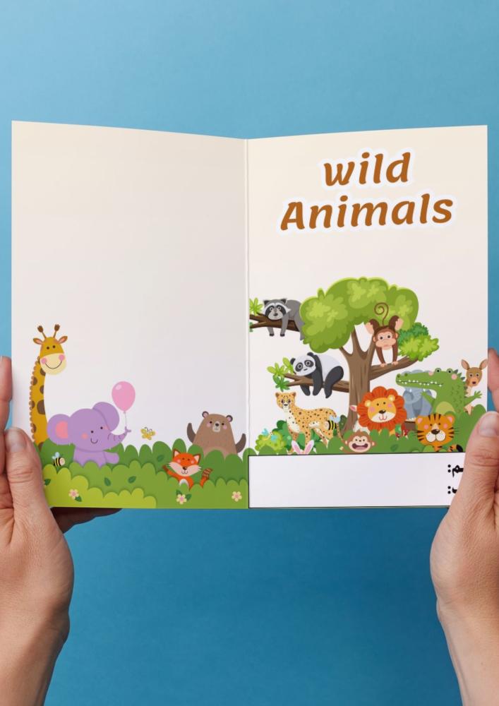 انجليزي ( wild animals) ثاني ابتدائي