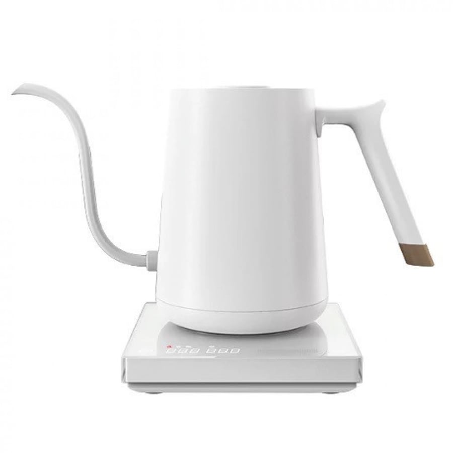 Timemore Fish Electric Kettel - White 600ML | إبريق الترشيح الكهربائي