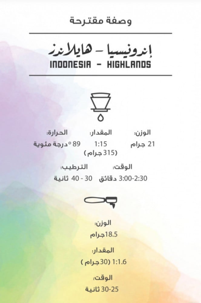 مصنع القهوة - إندونيسيا - هايلاندز 250ج