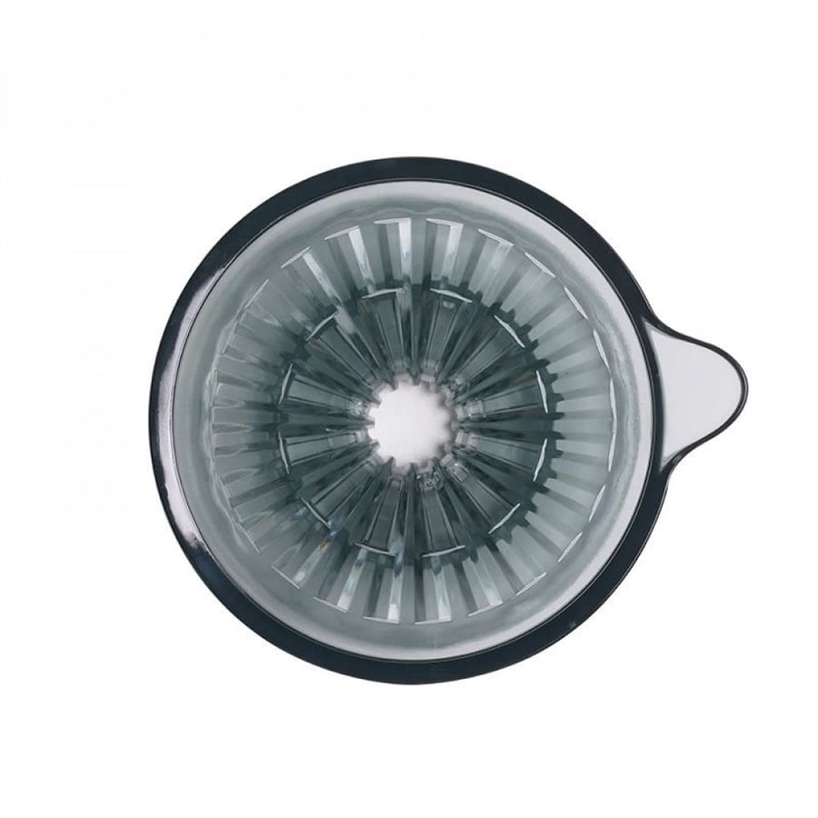 قمع الترشيح من تايمور 02 الجديد باللون الأسود الشفاف | CRYSTAL EYE DRIPPER 02