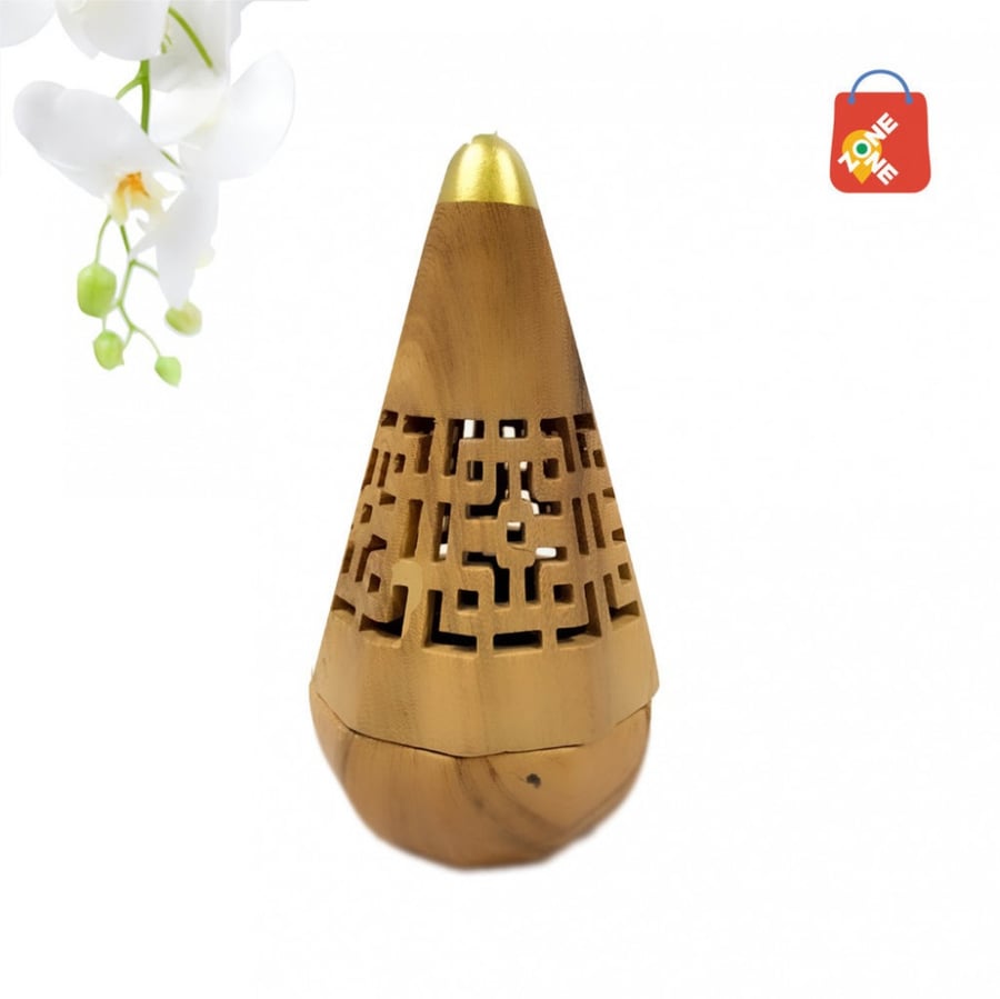 مبخرة سيراميك مودرن لون خشبي