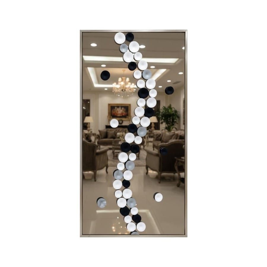 مرايا بلاك آند وايت مودرن Black & White Modern