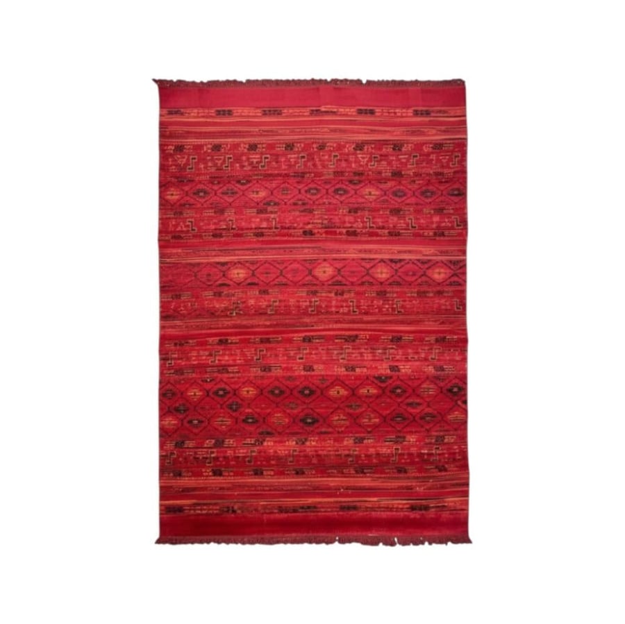 Red floor carpets