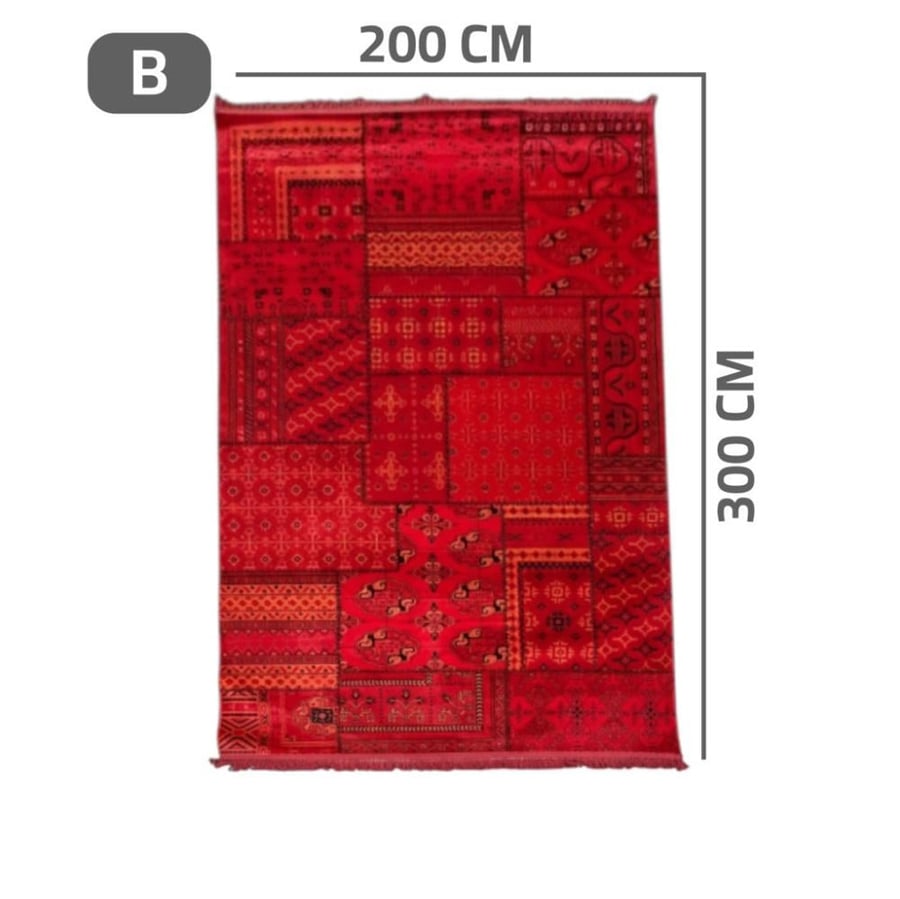Red floor carpets