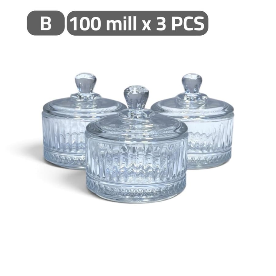طقم سكريات زجاج