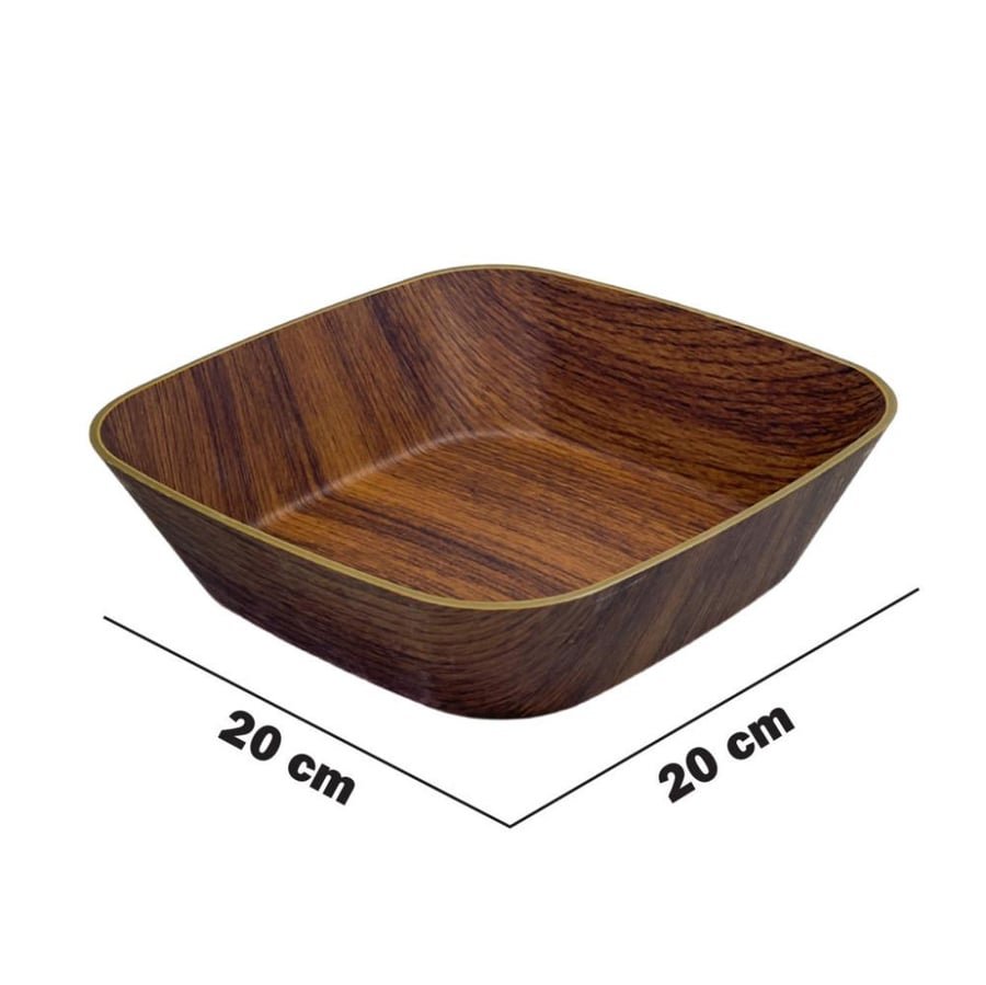 Small square serving bowl for the table