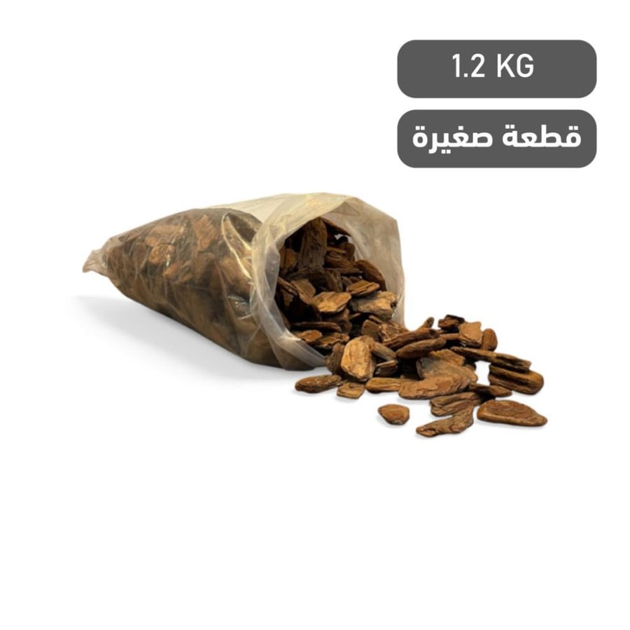 رقائق لحاء خشب طبيعي للأصص والتنسيق – 1.2 و5 كجم
