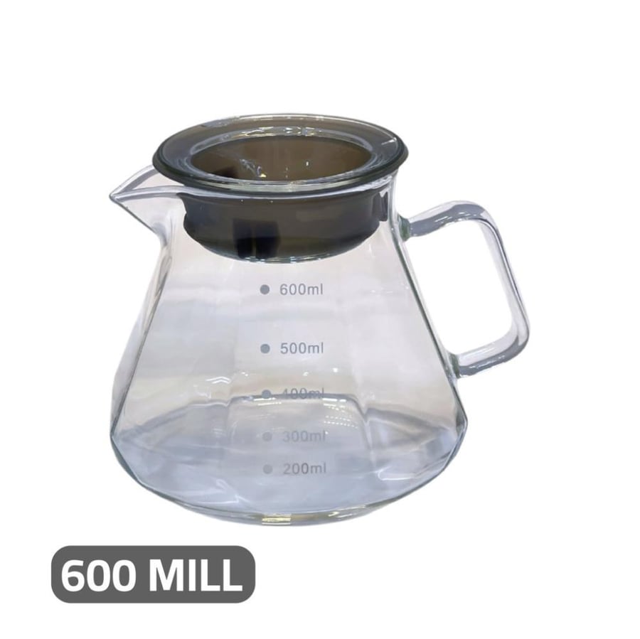 ابريق قهوة زجاجى