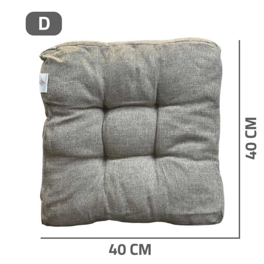 Square chair cushion 40*40 cm