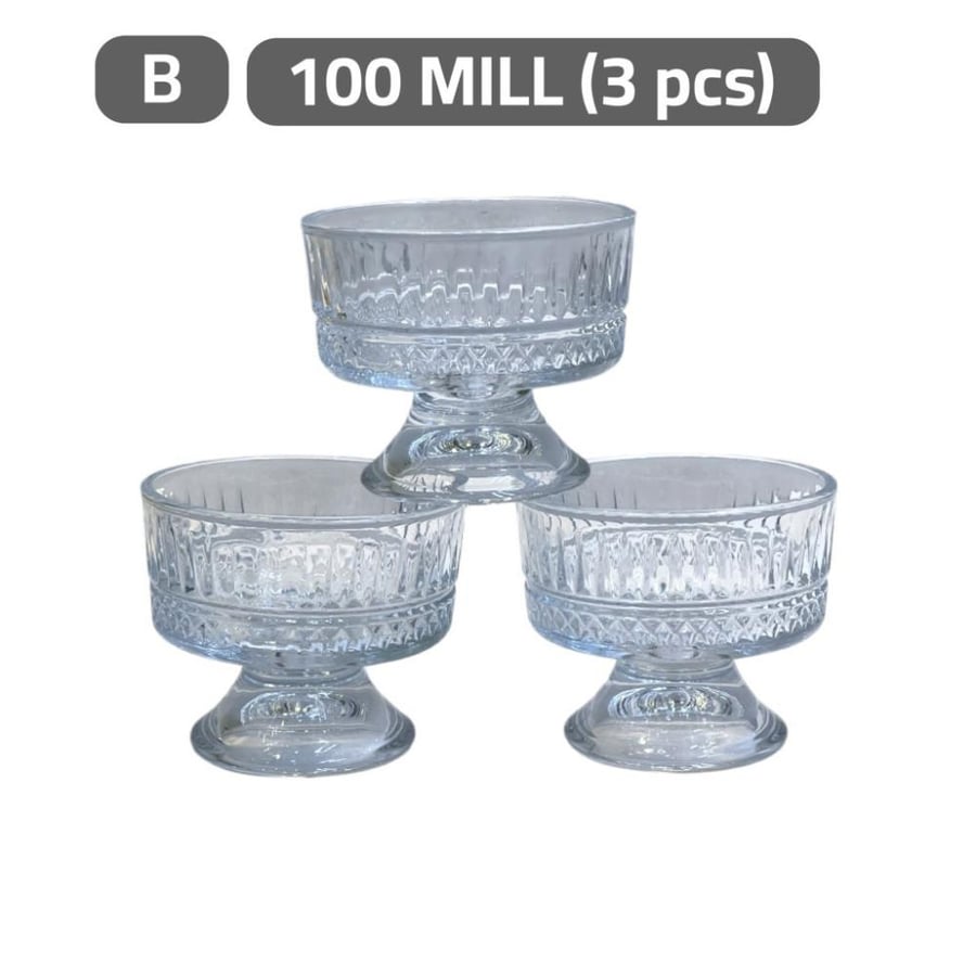 اكواب حلى قزاز 3 قطع B