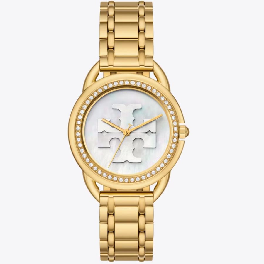 MILLER WATCH, GOLD-TONE STAINLESS STEEL