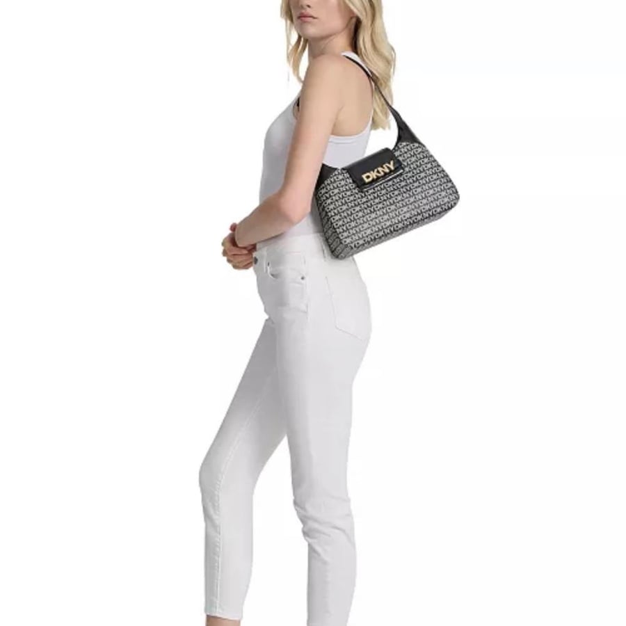 Avril Small Logo Shoulder Bag