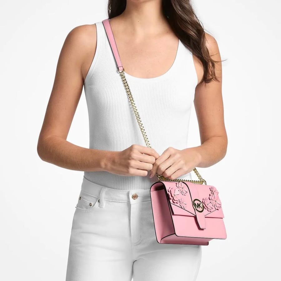 Greenwich Small Floral Embellished Crossbody Bag