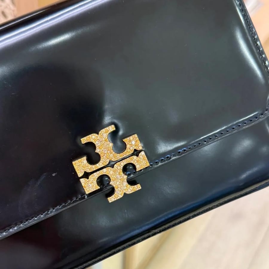 Britten Smooth Pave Small Shoulder Bag