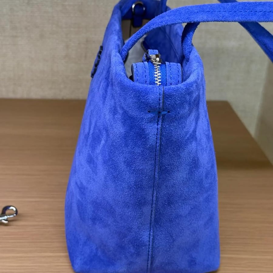 Thea Suede Small Tote