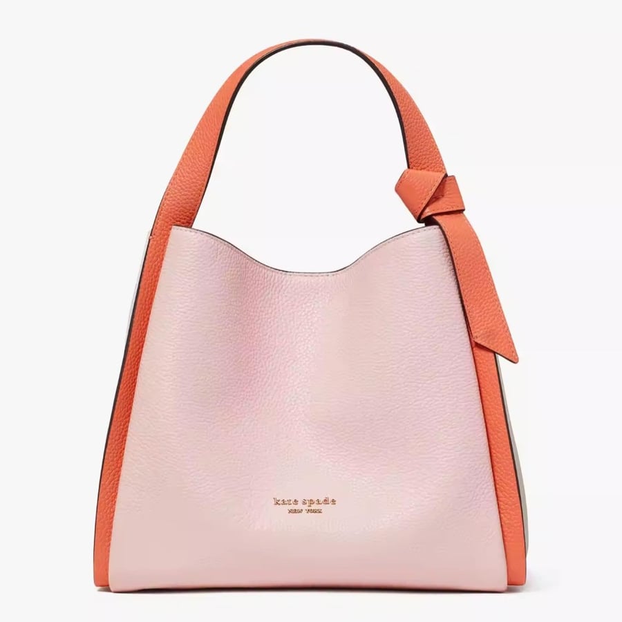 Knott Colorblocked Medium Crossbody Tote