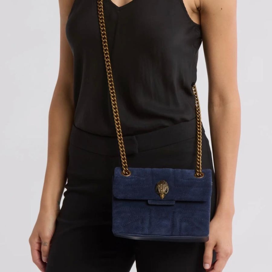 Mini Kensington Convertible Leather Crossbody Bag
