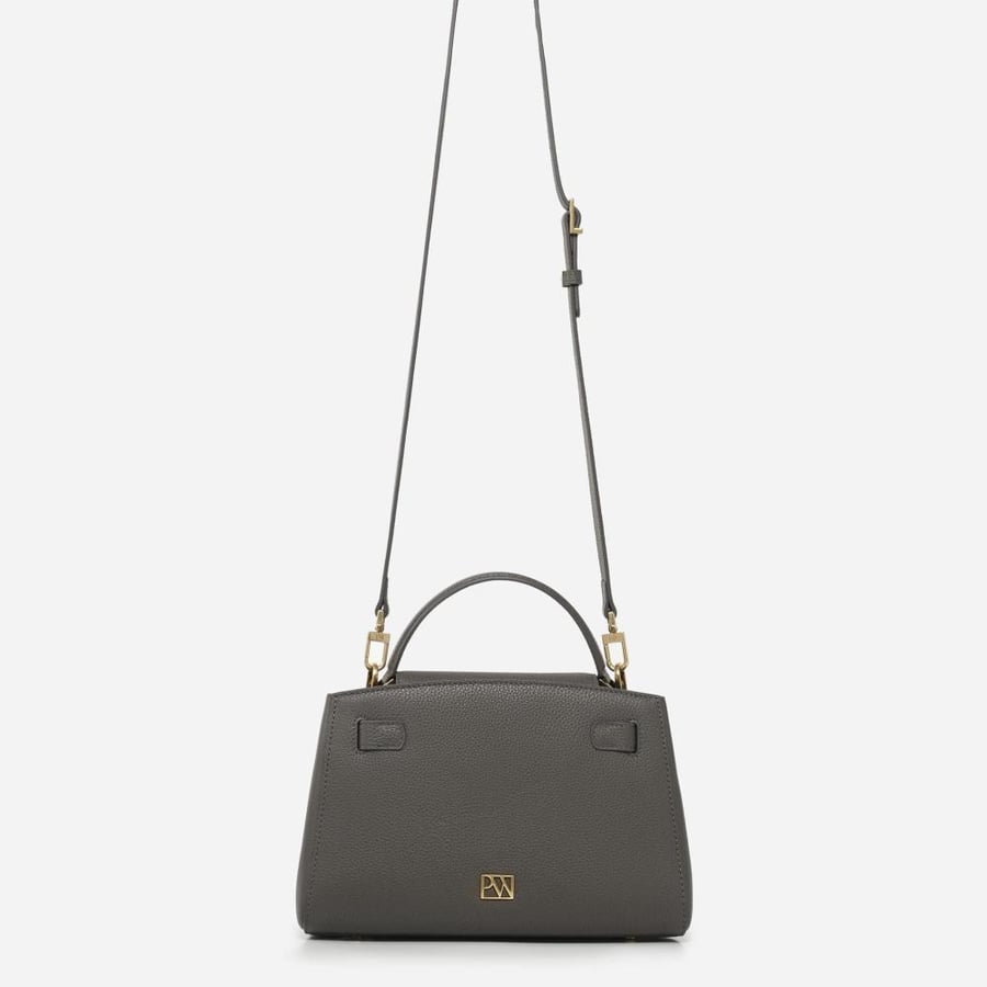 Madison Micro Top Handle Bag - Pebbled