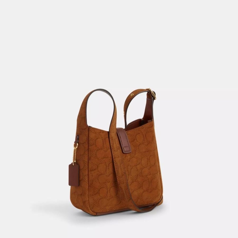Hadley Mini Crossbody Bag In Signature Suede