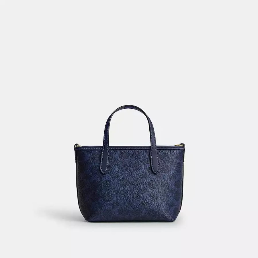 City Mini Tote Bag In Signature Canvas