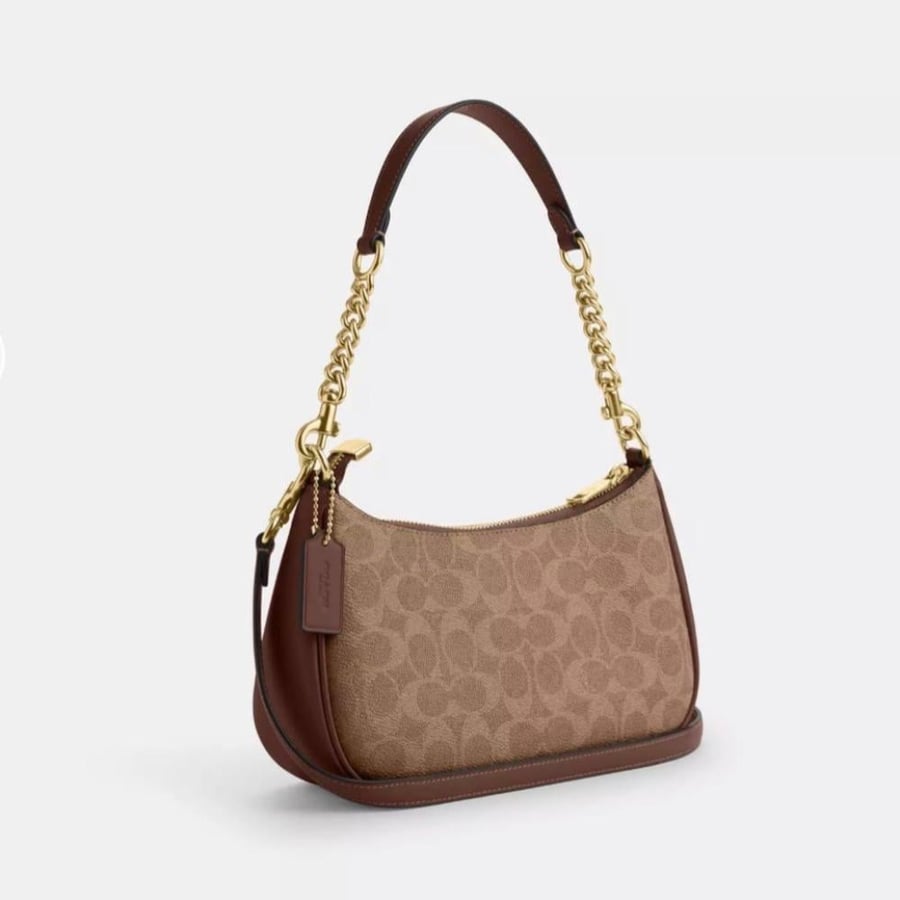 Teri Shoulder Bag In Signature Canvas