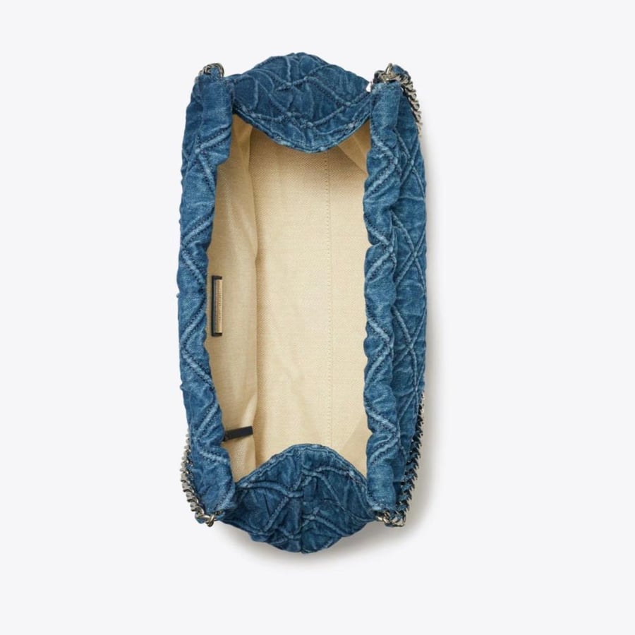 FLEMING SOFT DENIM HOBO BAG