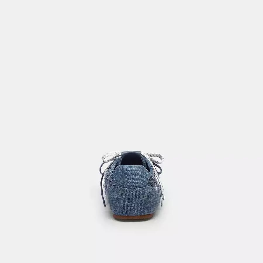 Soft Sneaker In Signature Denim