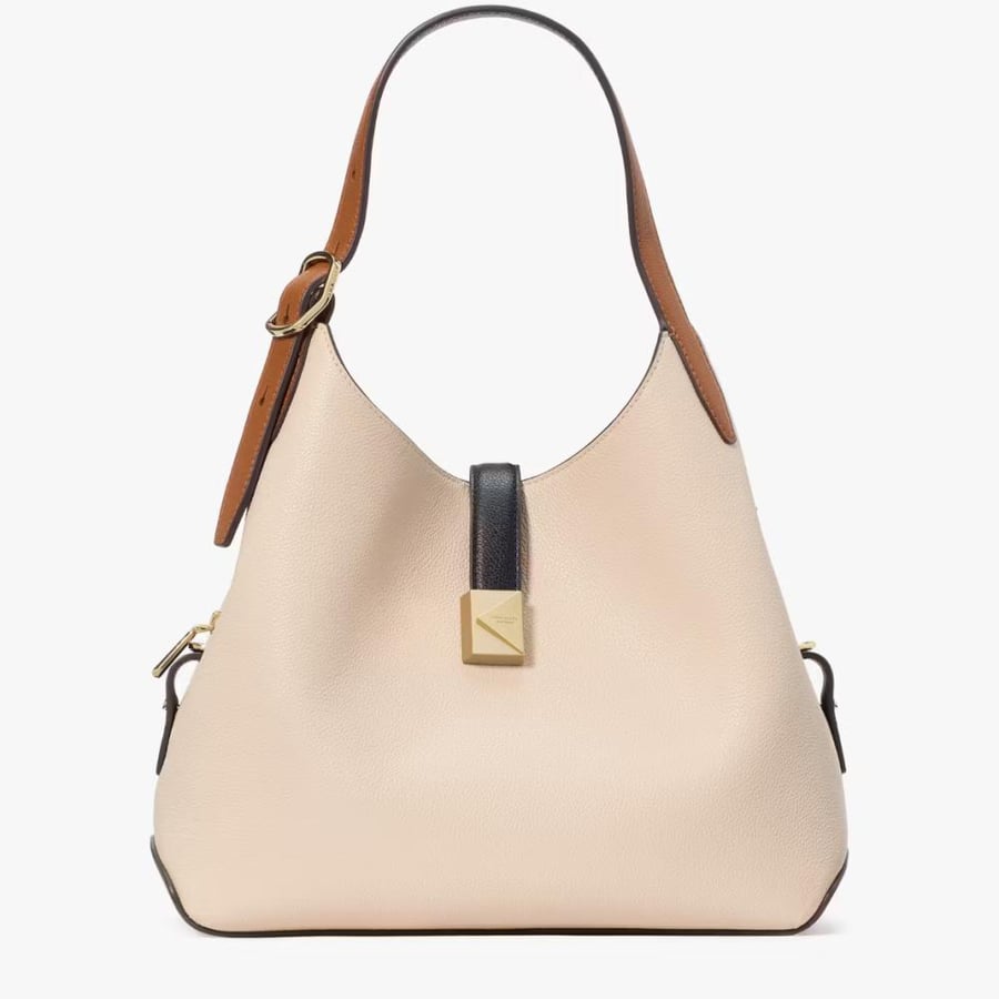 Deco Colorblocked Crossbody Tote