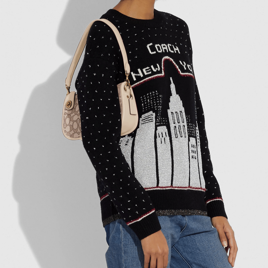 Swinger Bag In Signature Jacquard