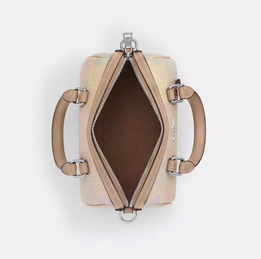 Mini Rowan Crossbody Bag In Rainbow Signature Canvas