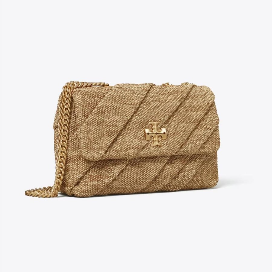KIRA DRAPED RAFFIA SMALL CONVERTIBLE SHOULDER BAG