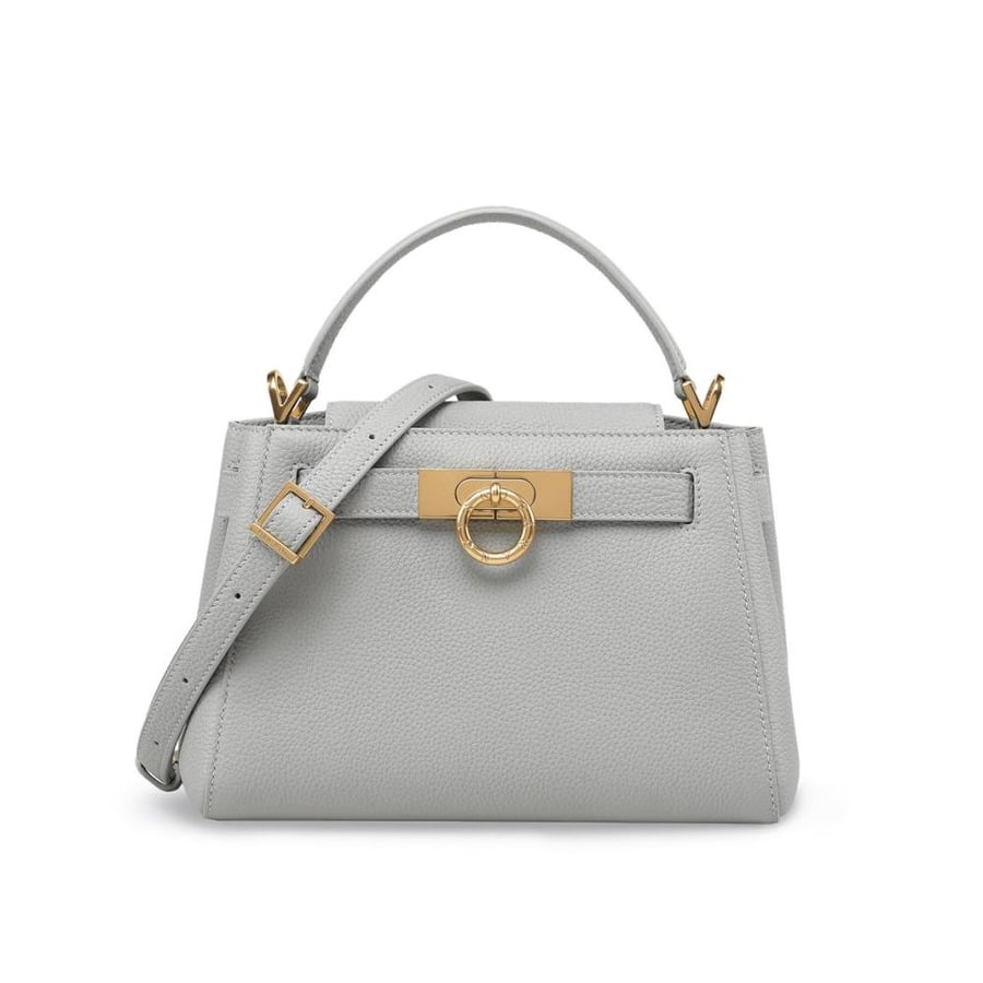 Madison Micro Top Handle Bag - Pebbled
