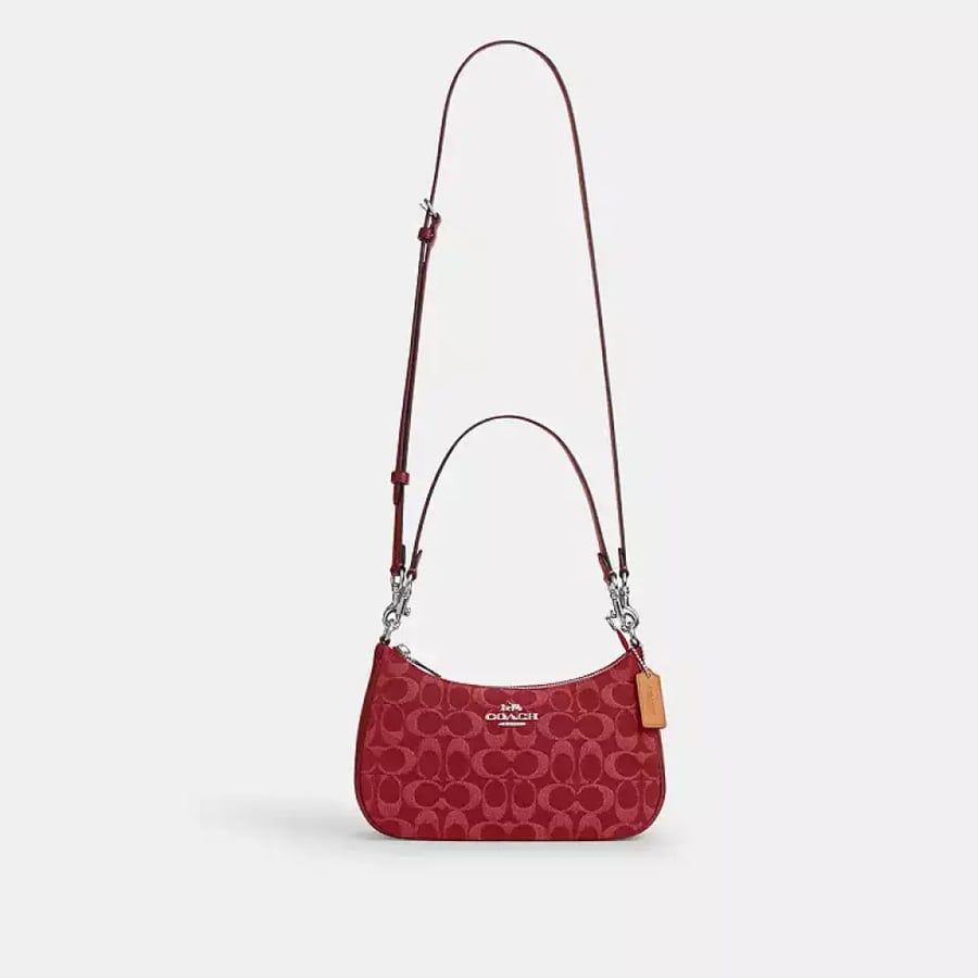 Teri Shoulder Bag In Signature Denim