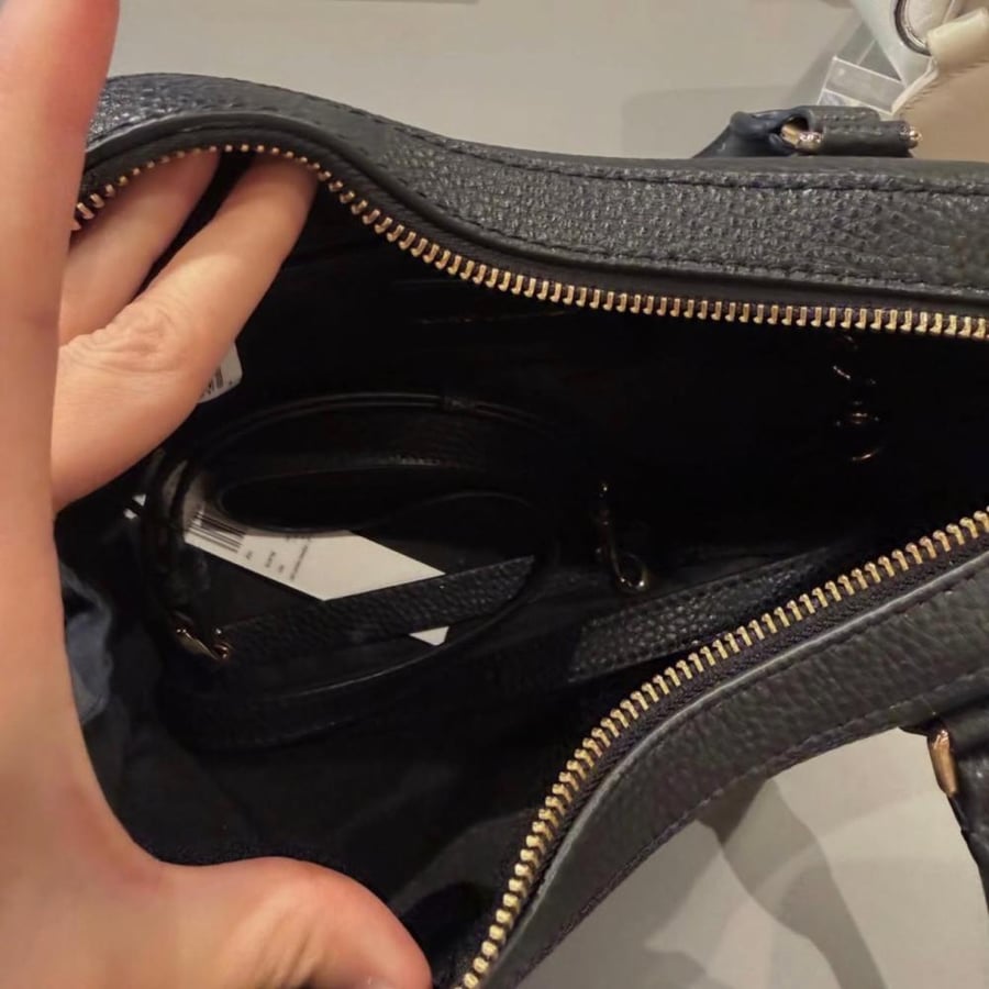 Drifter Small Satchel Pebbled Leather
